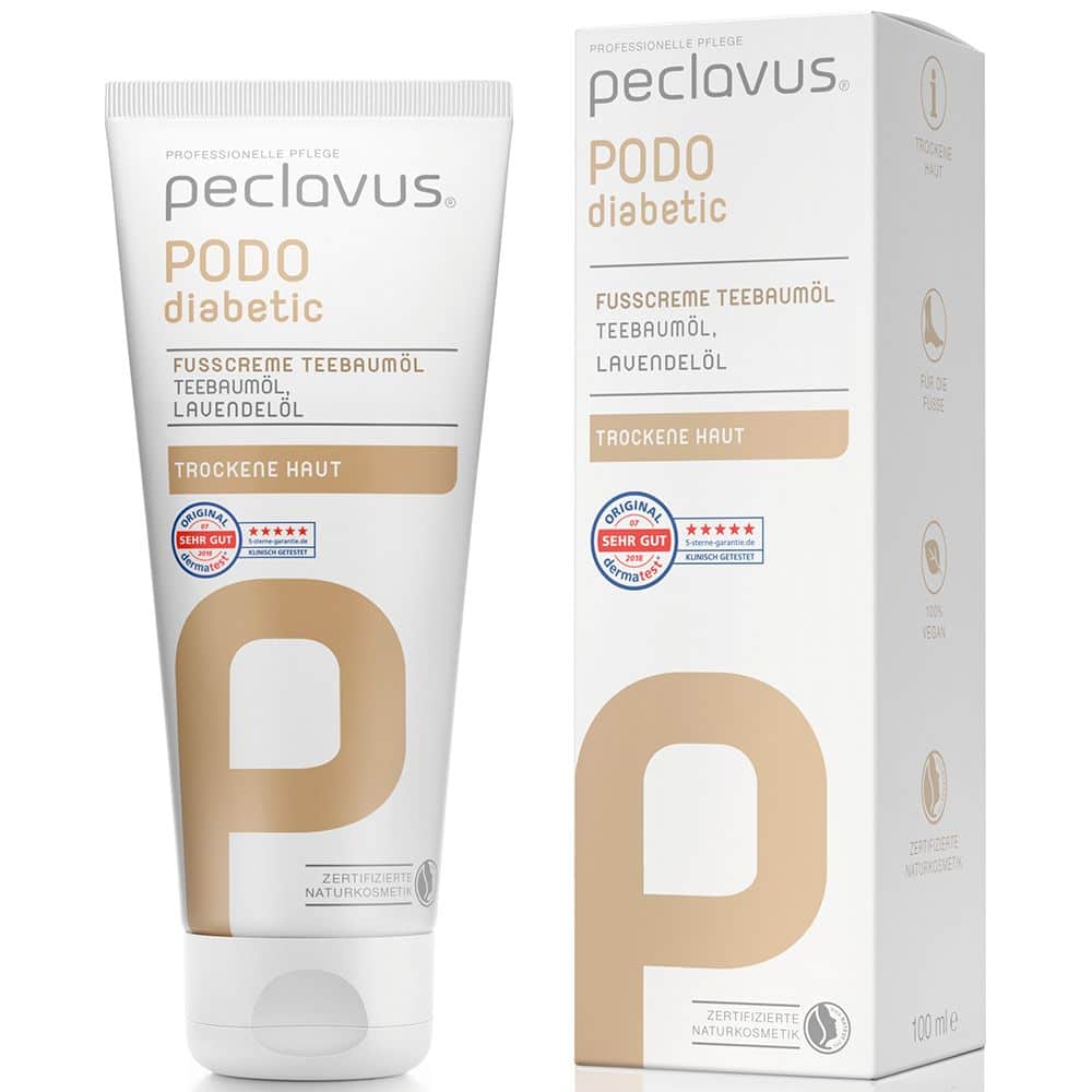 Crema idratante per Piede Diabetico all'Olio di Melaleuca della linea professionale PODOmed